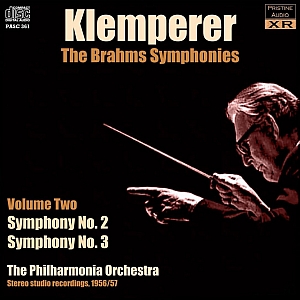 KLEMPERER conducts Brahms Symphonies Volume 2 (1956-57) – PASC361